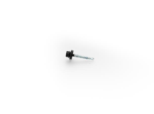 Kombi Borskrue 4,9x35 Sort RAL 9011