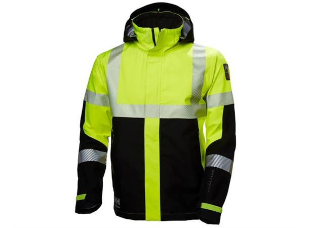 Helly Hansen ICU Shell Jacket Yellow M Skalljakke med god synlighet