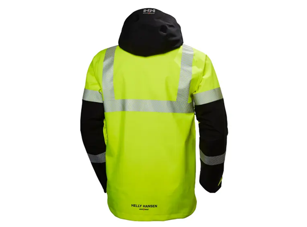 Helly Hansen ICU Shell Jacket Yellow M Skalljakke med god synlighet 