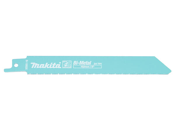 Makita B-16835 Bajonettsagblad 150x0,9 Metall (0,7 - 3 mm) 2.pk