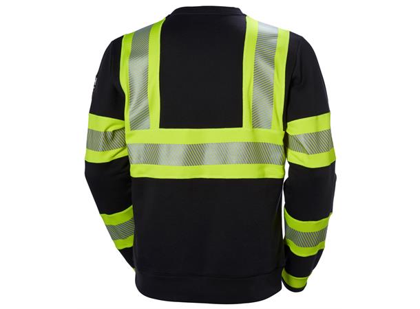 Helly Hansen ICU Sweater 369 Yellow 3XL Komfortabel genser som gir god synlighet