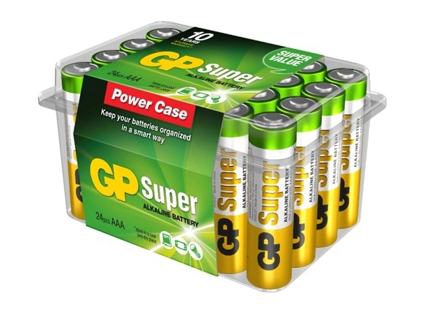 GP Super Batteri LR03 AAA 24pk 