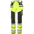 Helly Hansen ICU Cons Pant CL2 Gul C48 Arbeidsbukse som gir god synlighet