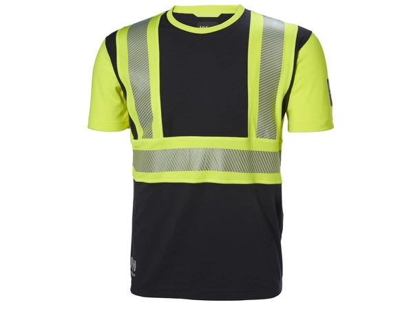 Helly Hansen ICU T-Shirt 369 Yellow XXL T-skjorte som gir synlighet og komfort 
