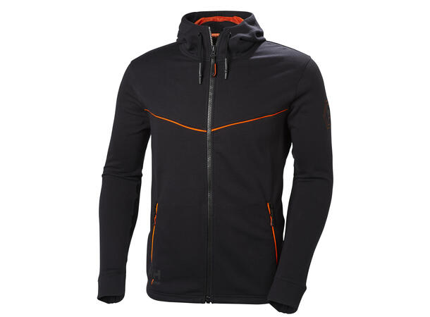 Helly Hansen Chelsea Evo Hood Black L Trendy og komfortabel hettejakke