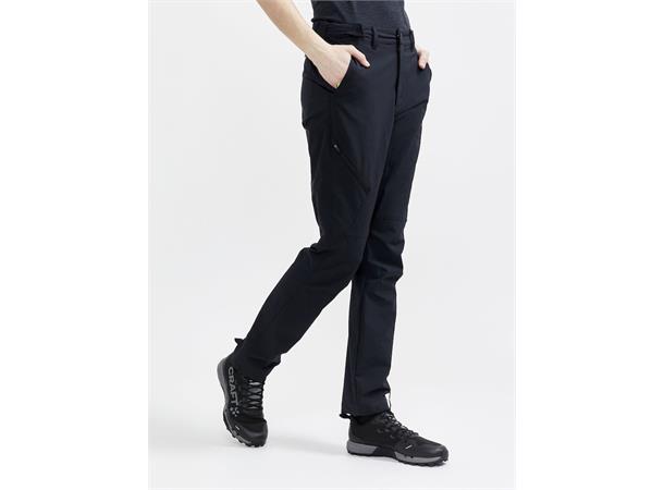 Craft Adv Explore Tech Pants W Black XXL Avansert friluftsbukse til dame