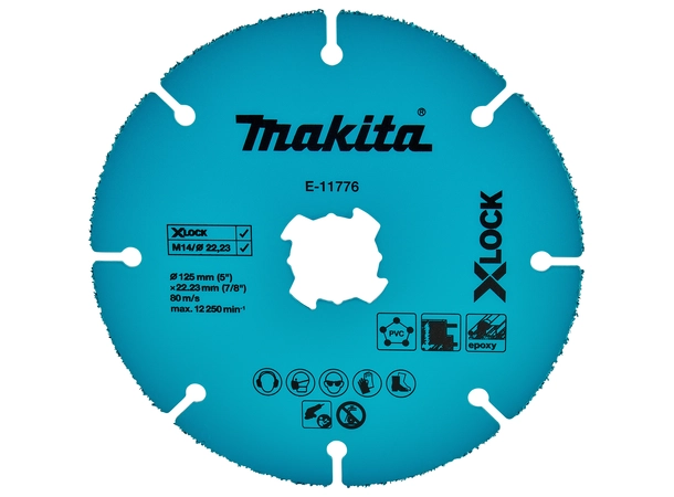 Makita E-11746 CarbideMulti 125mm X-lock 