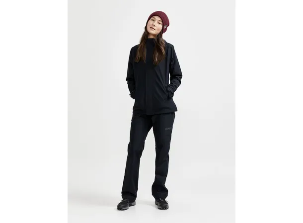 Craft Core Explore Rain Set W Black Regntøy med jakke og bukse til dame 