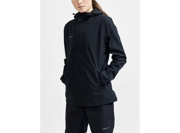Craft Core Explore Rain Set W Black Regntøy med jakke og bukse til dame 