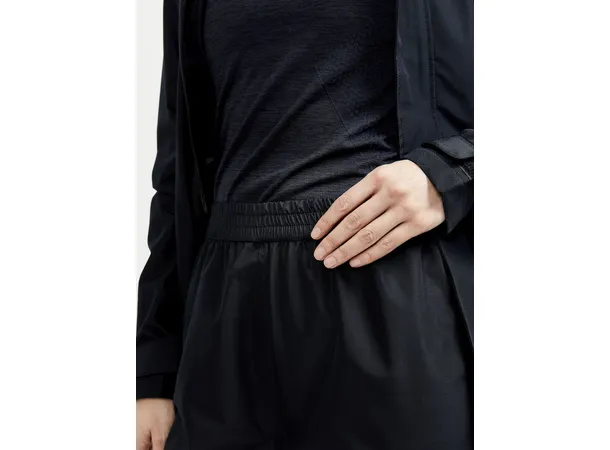 Craft Core Explore Rain Set W Black Regntøy med jakke og bukse til dame 