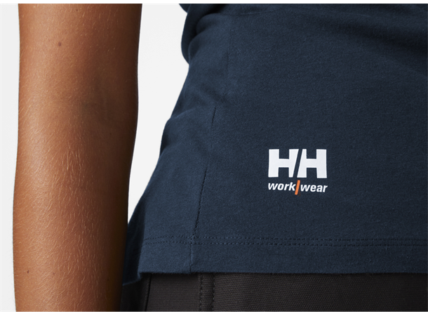 Helly Hansen Manchester T-Skjorte Klassisk t-skjorte i navy til dame