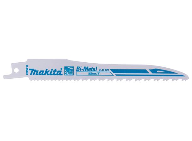 Makita B-05044-2 Bajonettsagblad 152X0,9 Tre, metall, plast og aluminium