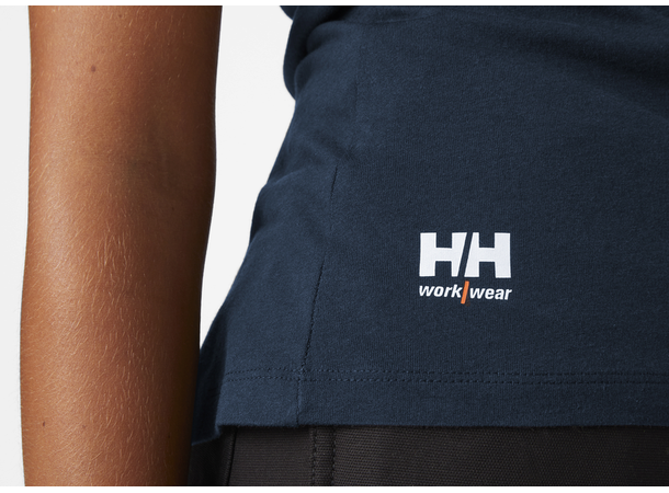 Helly Hansen Manchester T-Skjorte S Klassisk t-skjorte i navy til dame 