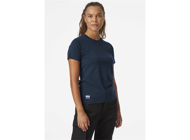 Helly Hansen Manchester T-Skjorte S Klassisk t-skjorte i navy til dame