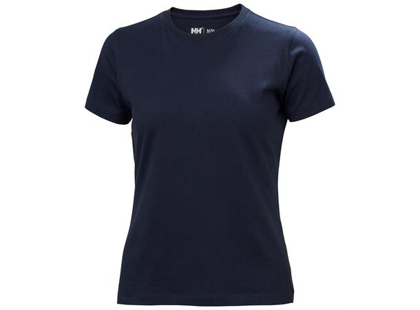Helly Hansen Manchester T-Skjorte S Klassisk t-skjorte i navy til dame