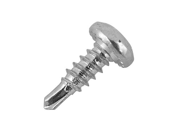 Vent.skrue Unite M/bor 4,2x13mm Flat