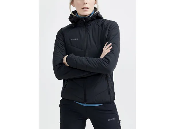 Craft Adv Explore Hybrid Jacket W Black Lett og myk vårjakke for dame 