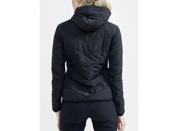 Craft Adv Explore Hybrid Jacket W Black Lett og myk vårjakke for dame 