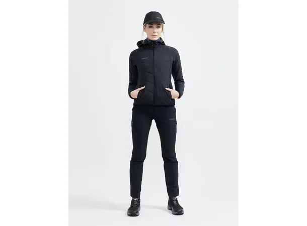 Craft Adv Explore Hybrid Jacket W Black Lett og myk vårjakke for dame 
