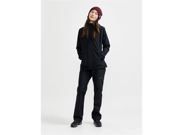 Craft Core Explore Rain Set W Black L Regntøy med jakke og bukse til dame 