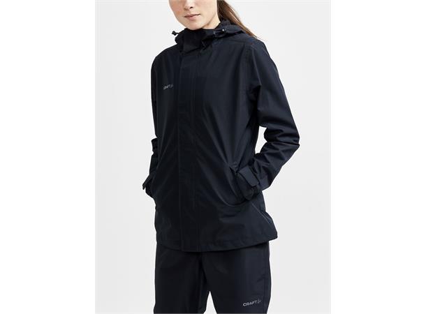 Craft Core Explore Rain Set W Black L Regntøy med jakke og bukse til dame 