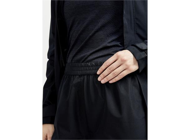 Craft Core Explore Rain Set W Black L Regntøy med jakke og bukse til dame 