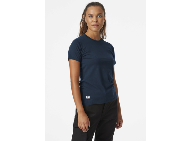 Helly Hansen Manchester T-Skjorte M Klassisk t-skjorte i navy til dame 