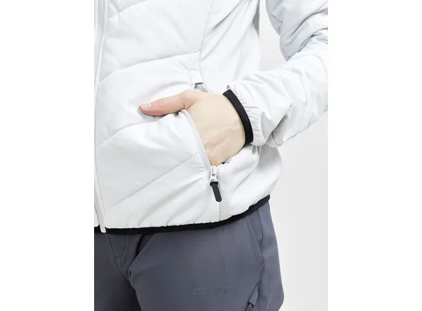 Craft Adv Explore Hybrid Jacket W Ash Lett og myk vårjakke for dame 