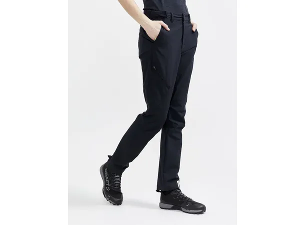 Craft Adv Explore Tech Pants W Black Avansert friluftsbukse til dame 