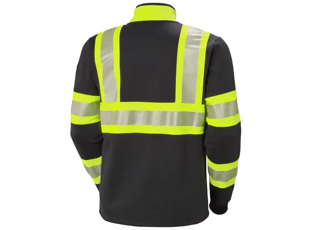 Helly Hansen ICU jakke med glidelås Komfortabel og synlighetssertifisert 