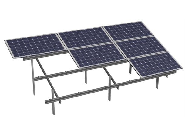 Budmat FWD1 HMM 3x3 Monteringsstativ for solceller