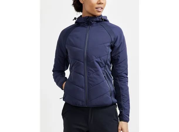 Craft Adv Explore Hybrid Jacket W Blaze Lett og myk vårjakke for dame 