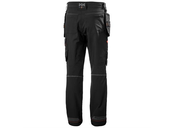 Helly Hansen Kensington Pant Svart Lett og ekstremt slitesterk arbeidsbukse 
