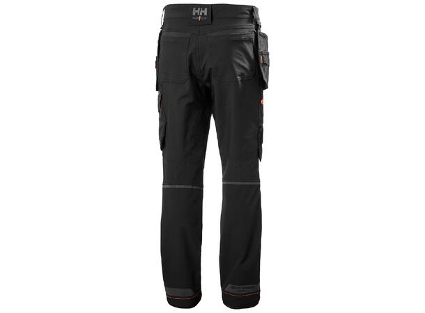 Helly Hansen Kensington Pant Svart Lett og ekstremt slitesterk arbeidsbukse