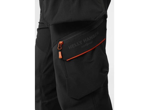 Helly Hansen Kensington Pant Svart Lett og ekstremt slitesterk arbeidsbukse 