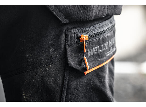 Helly Hansen Kensington Pant Svart Lett og ekstremt slitesterk arbeidsbukse 