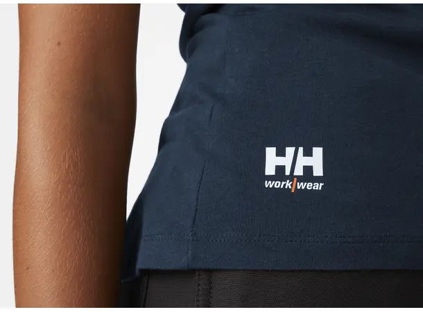 Helly Hansen Manchester T-Skjorte XL Klassisk t-skjorte i navy til dame 