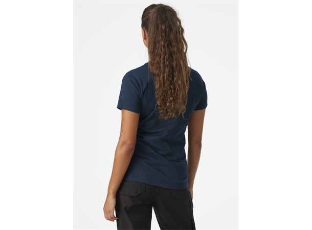Helly Hansen Manchester T-Skjorte XL Klassisk t-skjorte i navy til dame