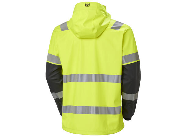 Helly Hansen Alna Hi Vis Regnjakke L Synlig, vanntett og lett