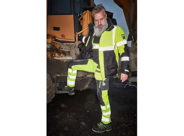 Helly Hansen ICU Cons Pant CL2 Arbeidsbukse som gir god synlighet 