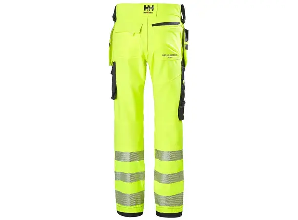 Helly Hansen ICU Cons Pant CL2 Arbeidsbukse som gir god synlighet 