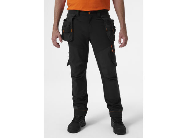 Helly Hansen Kensington Pant Svart C48 Lett og ekstremt slitesterk arbeidsbukse