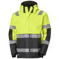 Helly Hansen Alta Hi Vis Regnjakke XL Synlig, vanntett og lett