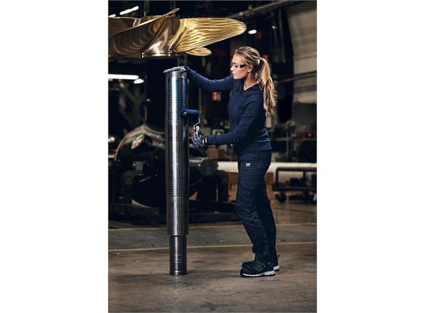 Helly Hansen Manchester Hettejakke M Klassisk hettejakke i navy til dame