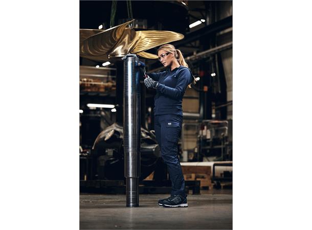 Helly Hansen Manchester Hettejakke M Klassisk hettejakke i navy til dame