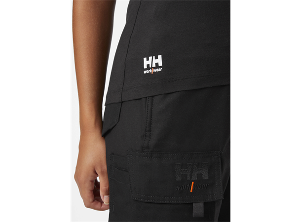 Helly Hansen Manchester T-Skjorte Klassisk t-skjorte i svart til dame
