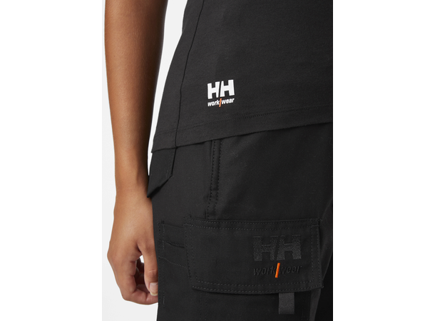 Helly Hansen Manchester T-Skjorte Klassisk t-skjorte i svart til dame 