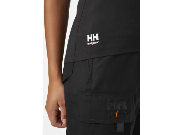 Helly Hansen Manchester T-Skjorte Klassisk t-skjorte i svart til dame 