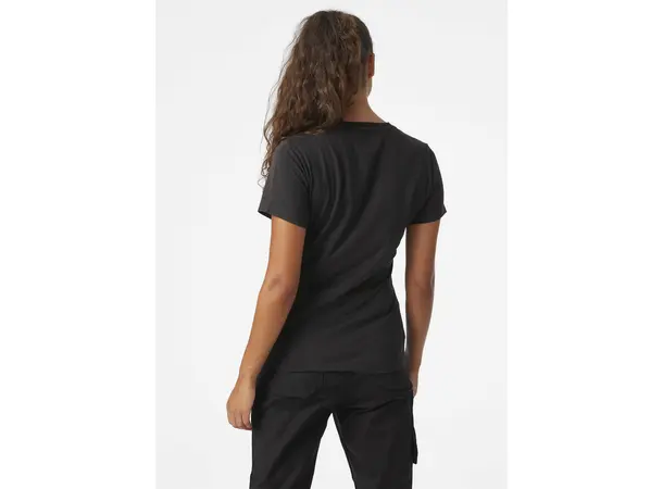 Helly Hansen Manchester T-Skjorte Klassisk t-skjorte i svart til dame 
