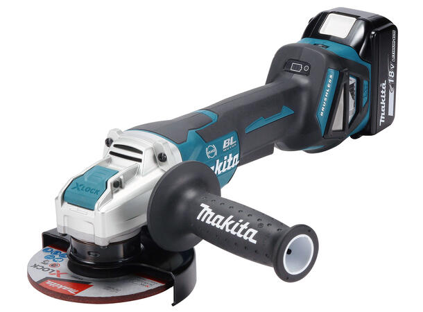 Makita DGA519ZU Vinkelsliper125mm X-Lock